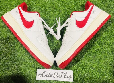 Nike Air Force 1  07 Gym Red White Mens Multi Sizes FV0392-101