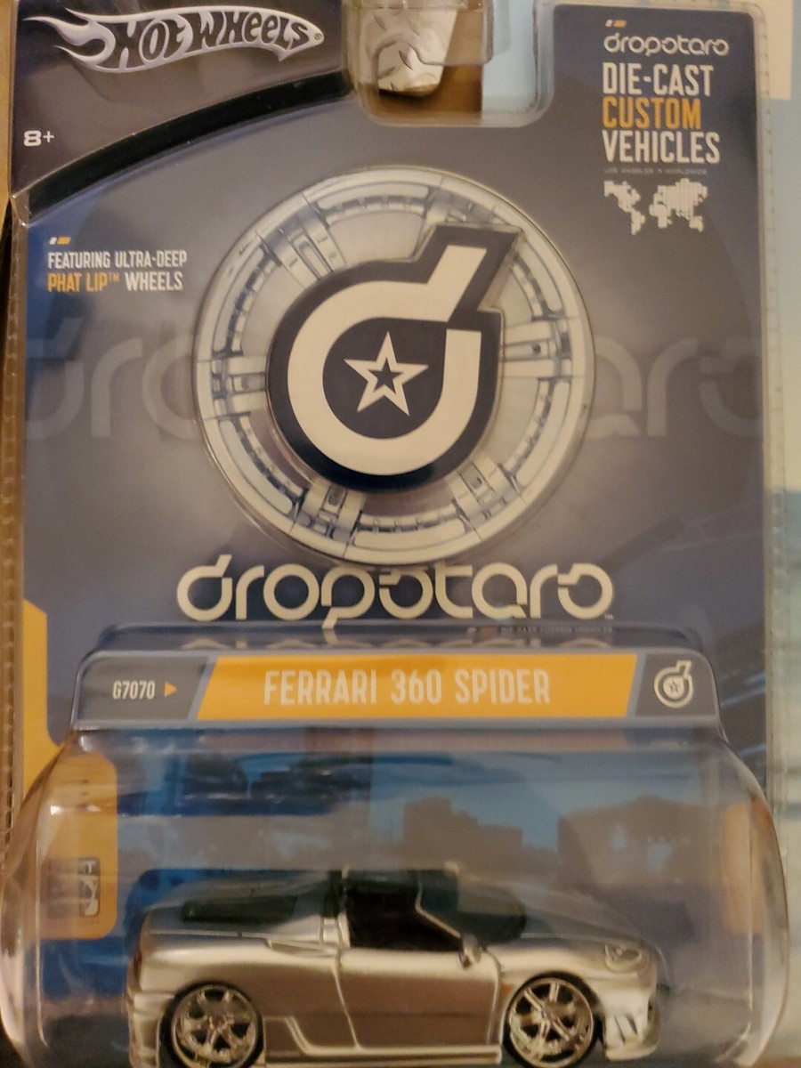 ミニカー HOT WHEELS Ferrari360SPider HOT WHEELS 1/50 DROPSTARS FERRARI 360 Spider 