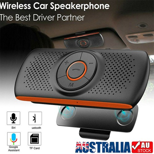 Bluetooth Hands Free Car Kit Visor Clip 