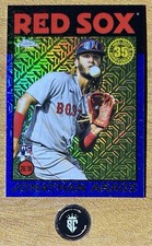 Jonathan Arauz 2021 Topps 1986 Topps Chrome Blue Mojo /150 #86BC-87 Red Sox