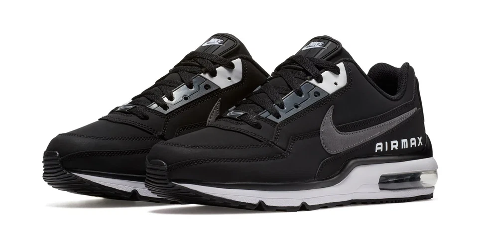 NEW Nike AIR MAX LTD 3 Men's Casual Shoes BLACK WHITE DARK GREY US SZS 7-14 NIB - Image 4 of 4