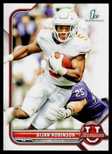Bijan Robinson 2021-22 Bowman University #31 Texas Longhorns