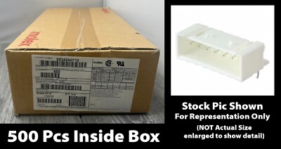 500pcs Molex 0534260710 2.5mm WTB Wafer Assy RA w/KINK 7CKT Mini-Lock PCB Header