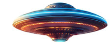 UFO UAP space ship  vinyl laminated glossy US...