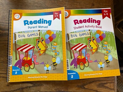 Moving Beyond the Page Reading Parent manual Semester 2 & Student activity book