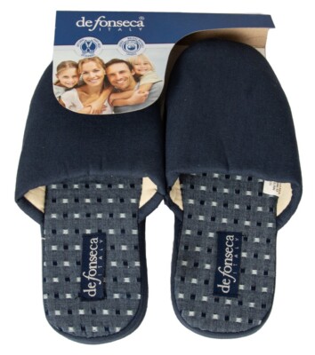 Men's slippers DE FONSECA relaxation home slipper with non-slip sole article ROM