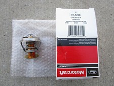 FORD 1X4Z-8575-A 1X4Z8575A MOTORCRAFT RT-1228 ENGINE COOLANT THERMOSTAT OEM NEW