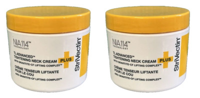 2x StriVectin NIA114 TL Advanced Tightening Neck Cream+ Plus 3.4 oz / 100mL each