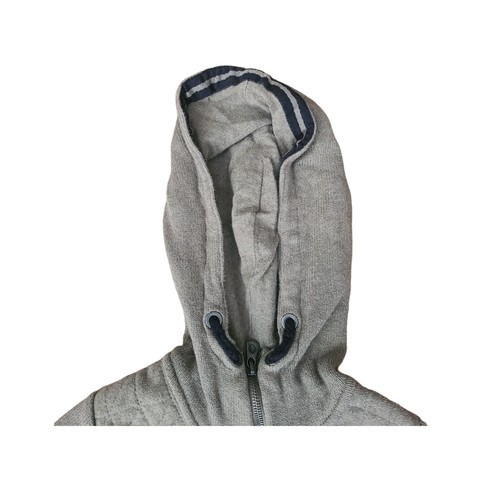 Zara Boys Size 7 Zip Up Hoodie Sweater Olive Green Cotton - Picture 4 of 13
