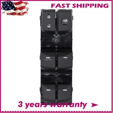 Left Driver Master Door Window Switch Black Auto For Hyundai Elantra 2014-2016