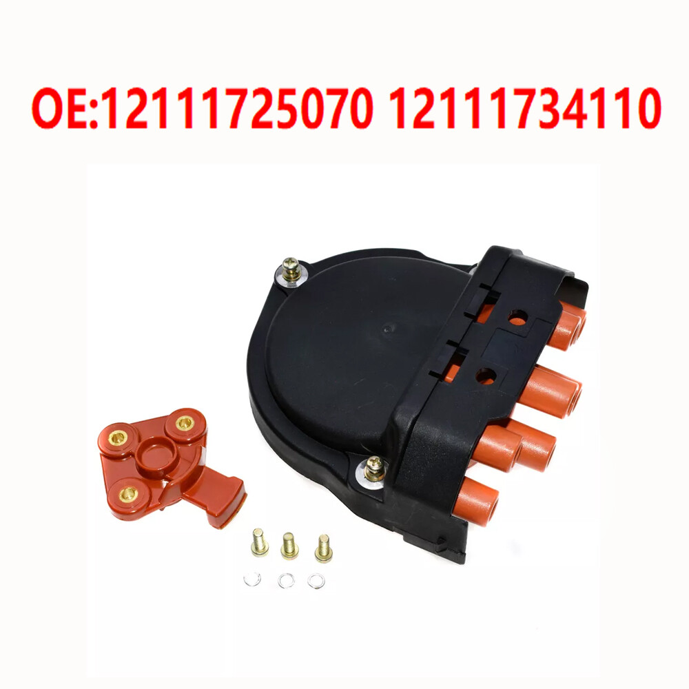 Fit For BMW E23 E24 E28 E30 E31 E32  Distributor Cap & Rotor