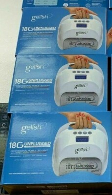 Harmony Gelish 18G Unplugged High Performance LED Lamp Cordless NEW BEST LAMP