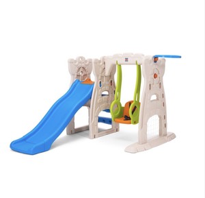 plastic swing and slide