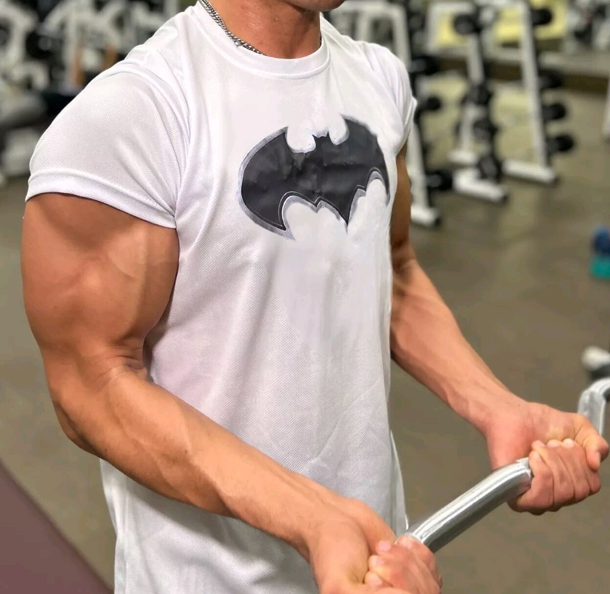  × Batman コラボ コンプレッションウェア Mサイズ BATMAN Performance Short Sleeve - Arkham Black