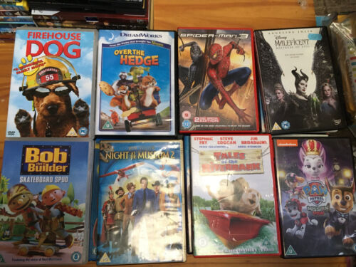 JobLot 10x Kids DVDs Movies Bundle Childrens Mixed Family Films Charity Sale - Picture 4 of 16