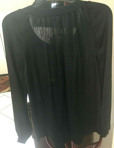 CAMICIA DONNA MICHAEL KORS NERA TAGLIA 8 COLLO GIOIELLO - Foto 4 di 4