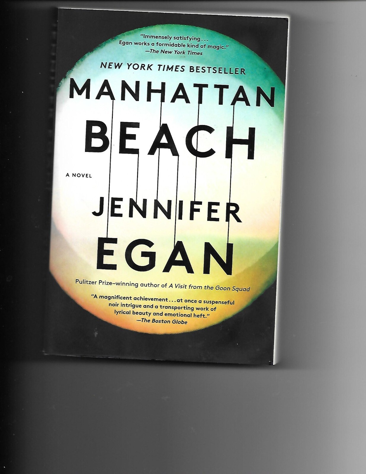 Manhattan Beach by Jennifer Egan New York Times Best Seller, 2017