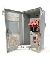 CH/Eaton Disconnect 30 Amp 600 Volt Un-Fuse 480 Volt 3 Phase