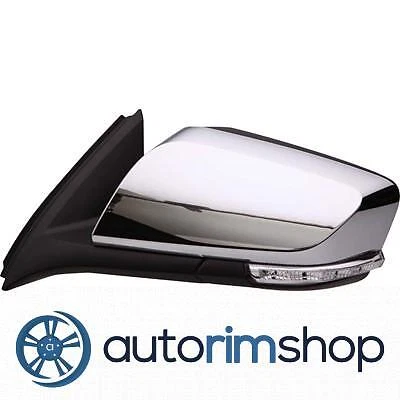 GM1320460 Left Mirror w Heated w Memory w Turn Signal for 14-17 Chevrolet Impala