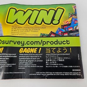 Lego Batman II DC Comics 76000 Manual Instruction Booklet ONLY No Bricks Figs