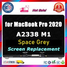 13" for MacBook Pro M1 Retina A2338 2020 EMC 3578 LCD Full Display Screen Grey