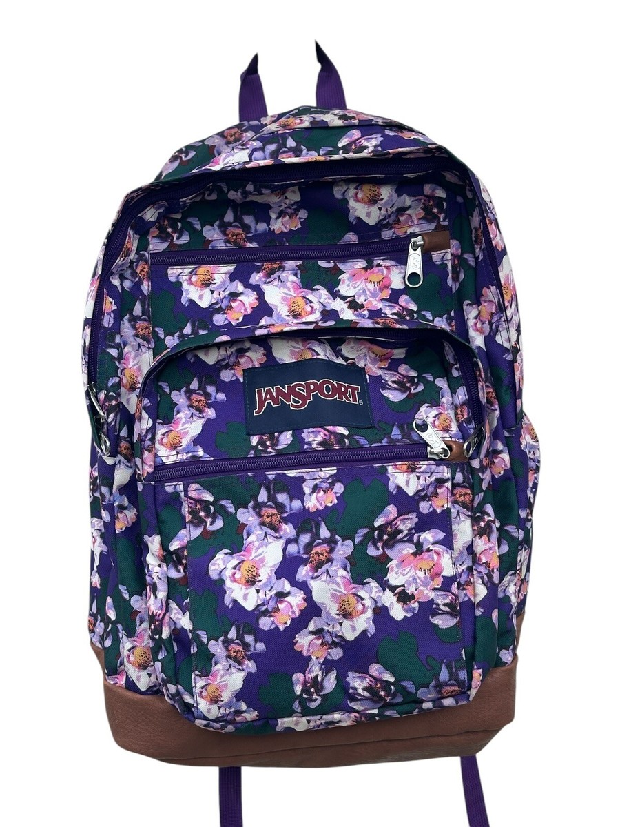 JanSport Cool Student Purple Petal Laptop Girl Womens