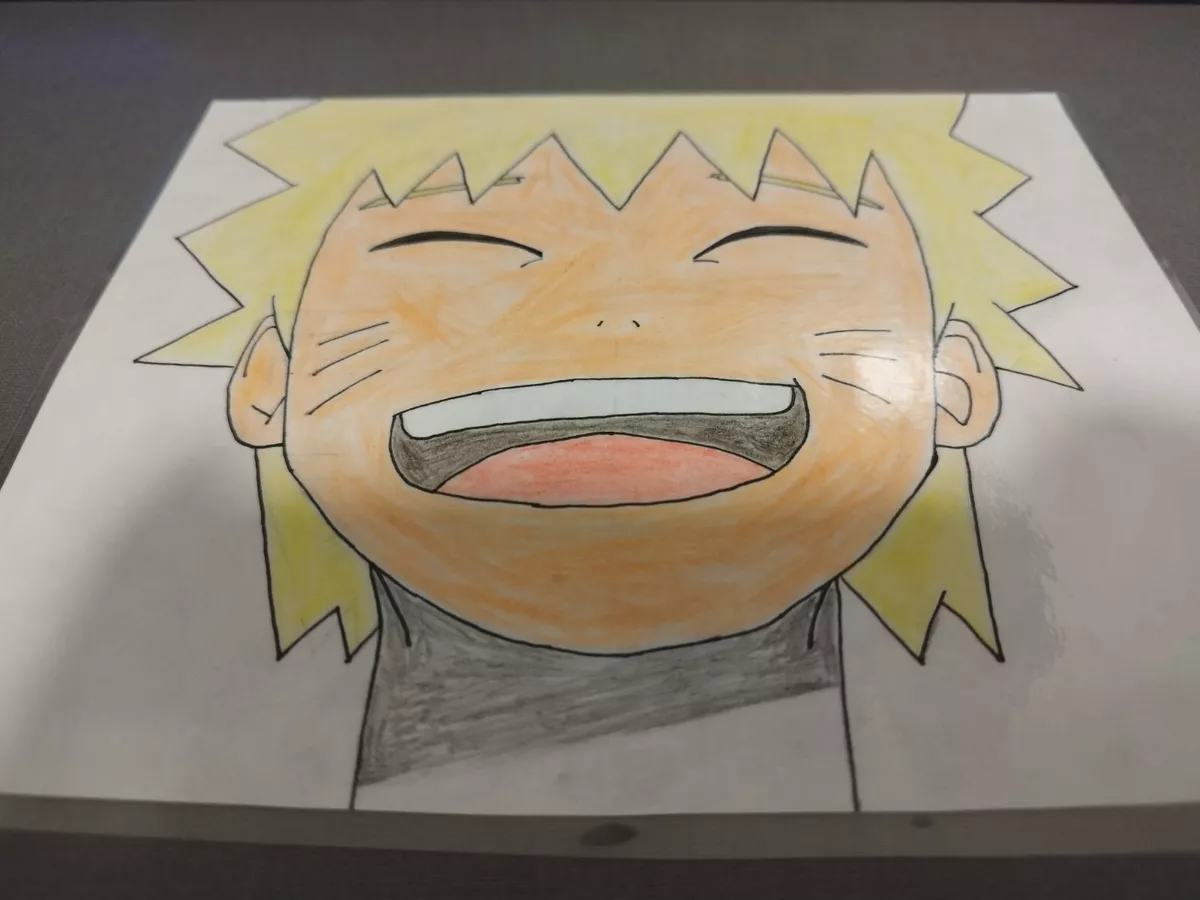 A Naruto drawing that I made earlier today