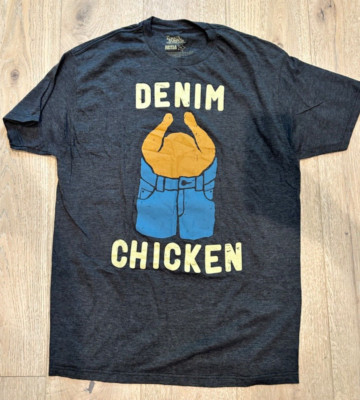 It's Always Sunny in Philadelphia Shirt Denim Chicken Charlie Day XL | eBay