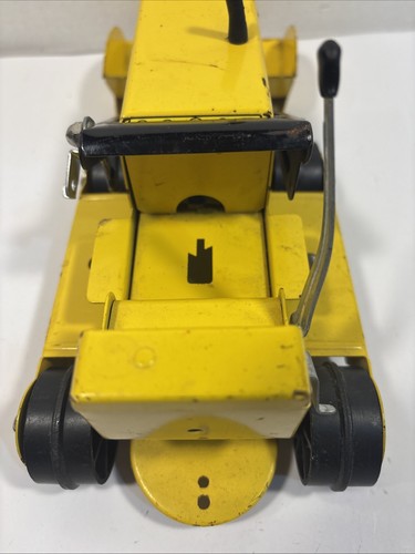 Vintage Tonka 1962-1966, caricatore T-6, giallo, acciaio pressato - Foto 8 di 19