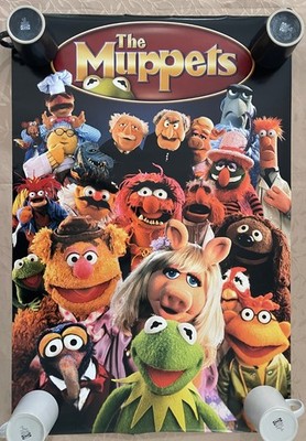 THE MUPPETS, THE MUPPET SHOW, ALL CHARACTERS, AUTHENTIC 2000's POSTER