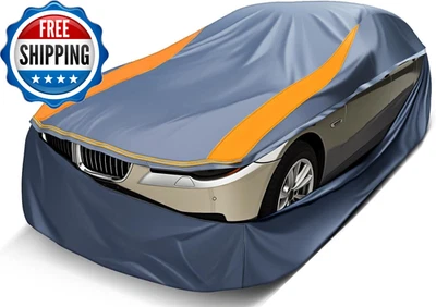 Full Enclosed Car Covers Universal Fit Mustang C5 C7 C8 Corvette Civic...