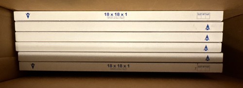Nordic Pure 18x18x1 (17 3/4 x 17 3/4 x 3/4) Pleated MERV 8 Air Filters 6 Pk 327 - Picture 2 of 8