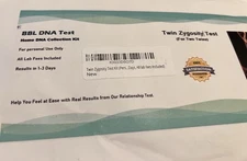Home Twin Zygosity DNA Test Kit