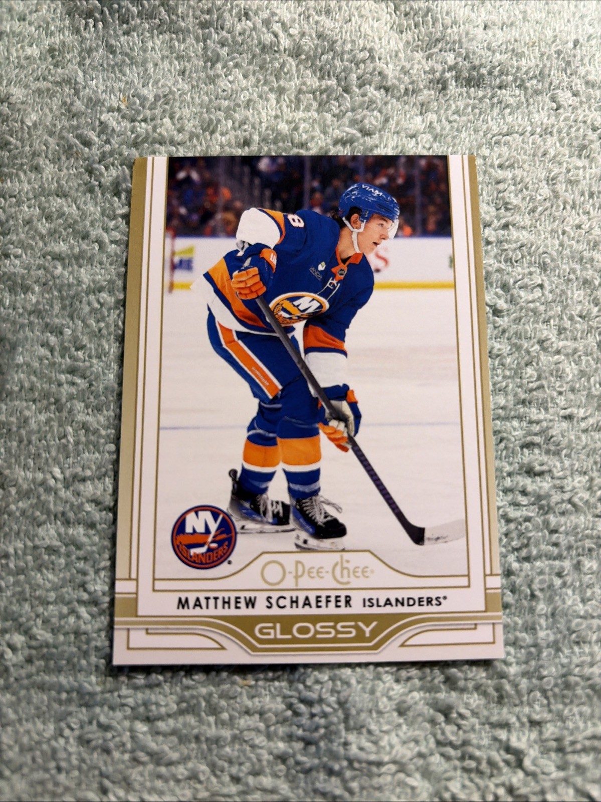2025-26 Upper Deck 2 MATTHEW SCHAEFER O-PEE-CHEE GLOSSY GOLD ROOKIE #OG-28 NYI