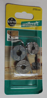 Wolfcraft Tiefenstopps Zinkdruckguss Ø 6 8 10 Mm Art Nr. 2755000