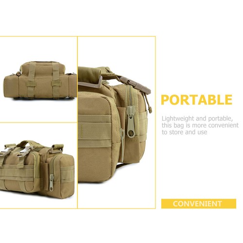 Bolso Bandolera Multifunción para Cámara Exterior Conveniente Accesorio de Almacenamiento - Imagen 7 de 12