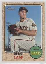 2017 Topps Heritage High Number Derek Law #661 4k8