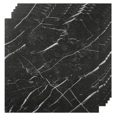 30-Pack Peel and Stick Vinyl Floor Tiles, 12x12 Self-Adhesive Waterproof Peel an