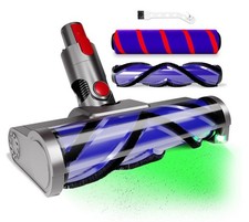 Upgraded 2 Brushes Vacuum Head Replacement for Dyson V7/V8/V10/V11/V15SV10/SV...