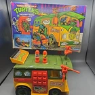 Vintage 1989 Teenage Mutant Ninja Turtles Party Wagon Van 5622 With Box