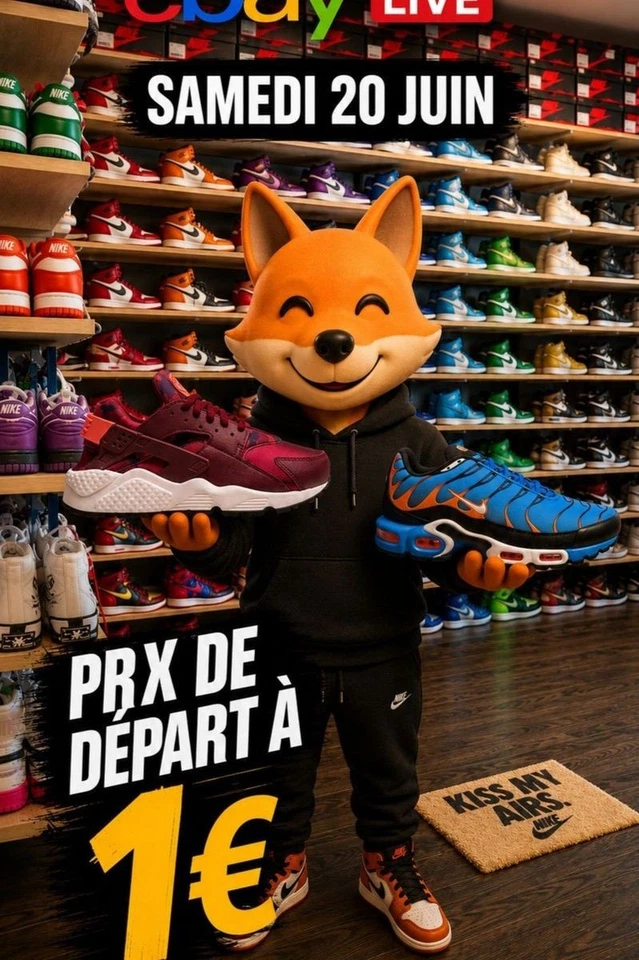 LIVE eBay de Folie - Sneakers et Streetwear