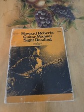 Howard Roberts Guitar Manual Sight Reading For Jazz Guitar Rare Book,Last One Howard Roberts Guitar Manual Sight Reading For Jazz Guitar Rare Book,Last One