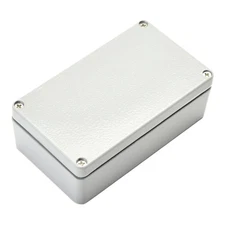 4.53x2.52x1.46 in IP65 Waterproof Aluminum Alloy Metal Junction Box Enclosure