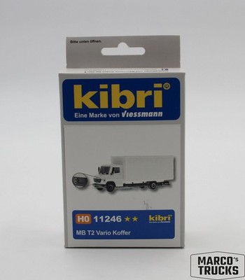 Kibri Viessmann Bausatz MB Mercedes T2 Koffer weiß Nr. 11246 1:87 /VIN1