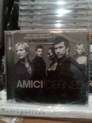 Defined * by Amici Forever (CD, Jun-2005, RCA Victor) *NEW w/ SMALL DRILL HOLE*