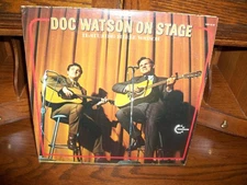 Doc Watson On Stage-SLIGHTLY WARPED-Vinyl Record LP