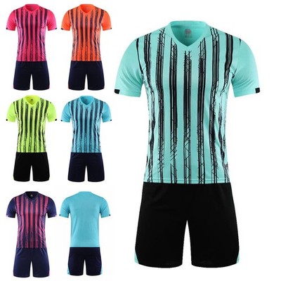 Kids Boys Set Jogging Suit Jersey With Drawstring Sportswear V-Neck Outfits