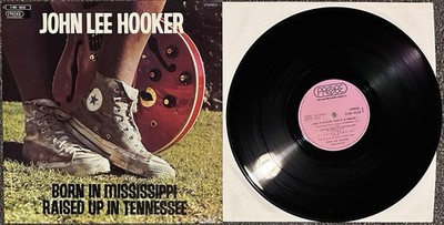 John Lee Hooker   Born In Mississippi... - french PROBE Pathe  - EX archive copy