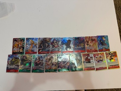 Full Set of x17 One Piece ST-30 Starter Deck EX: Luffy & Ace Full Arts English