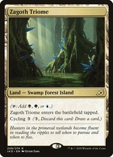Zagoth Triome - Normal NM MTG Ikoria: Lair of Behemoths